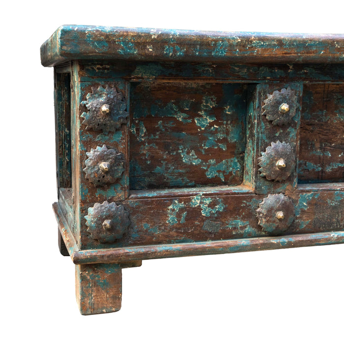 Old Trunk Style Wooden Box