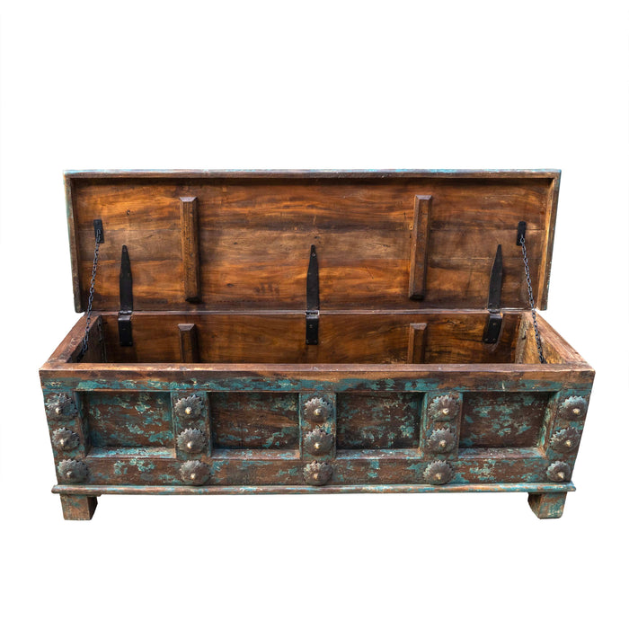 Old Trunk Style Wooden Box