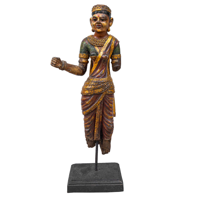 Vshilp Teak Wood Sculpture