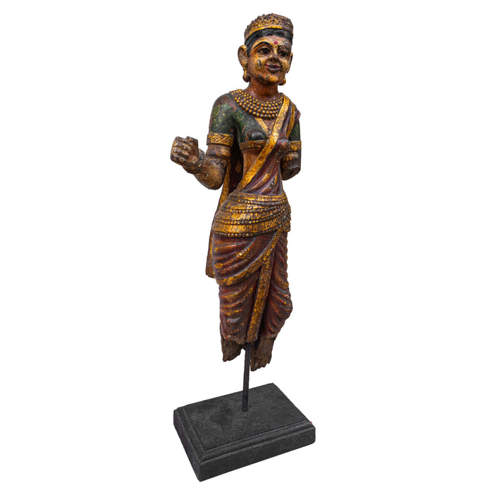 Vshilp Teak Wood Sculpture