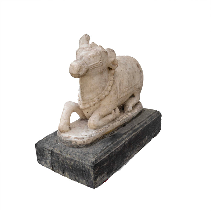 Marble Nandi Sculpture