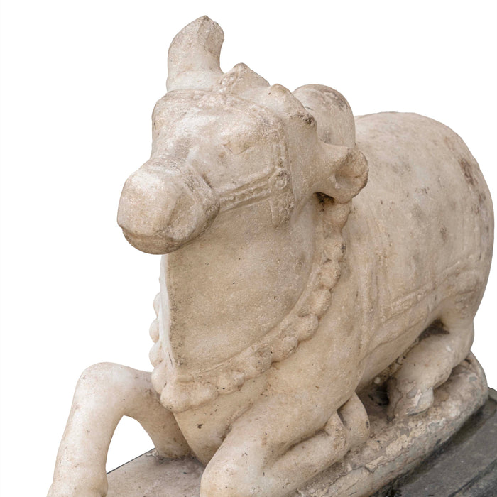 Marble Nandi Sculpture