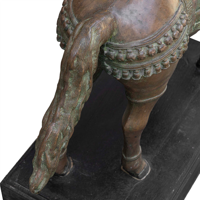 Ashva Brass Horse Sculpture