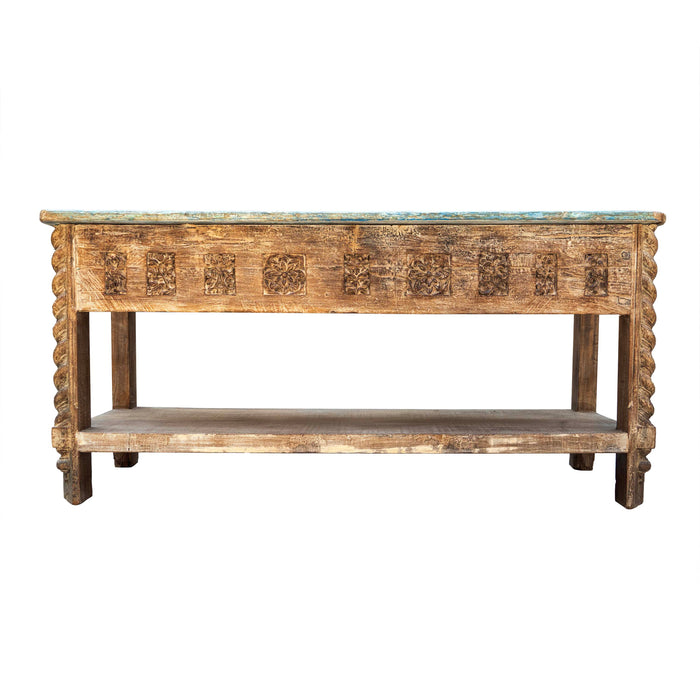 Antique Beam Console Table