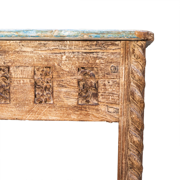 Antique Beam Console Table
