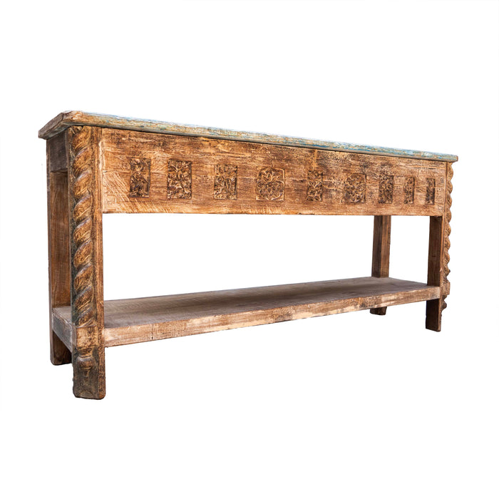Antique Beam Console Table