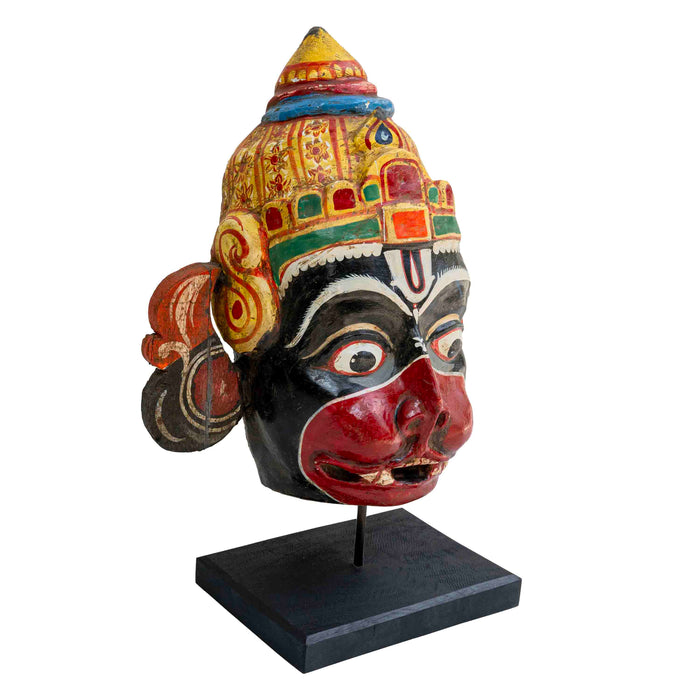 Painted Hanuman Mask The Purple Turtles Online Home Decor Store painted-hanuman-mask-the-purple-turtles-online-home-decor-store
