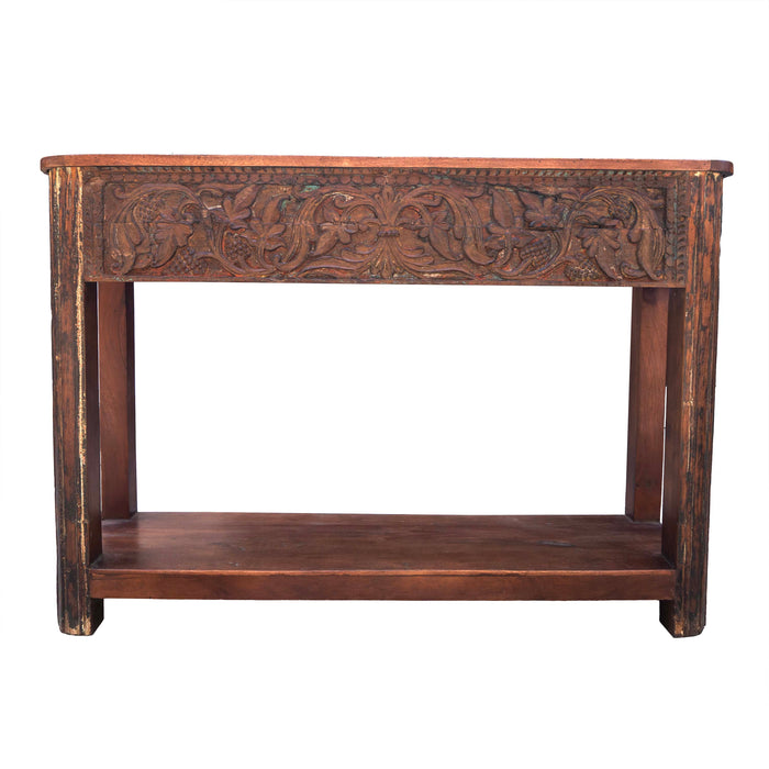 Vintage Plank Console Table