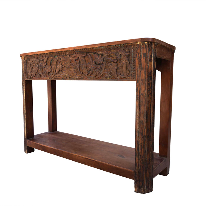 Vintage Plank Console Table