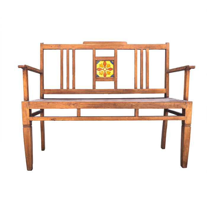 Monastery Hall Wooden Bench