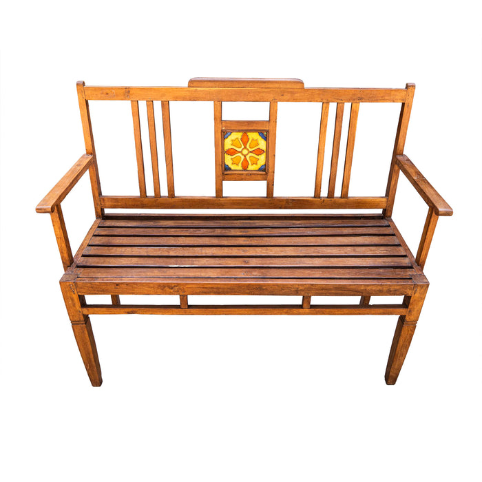 Monastery Hall Wooden Bench