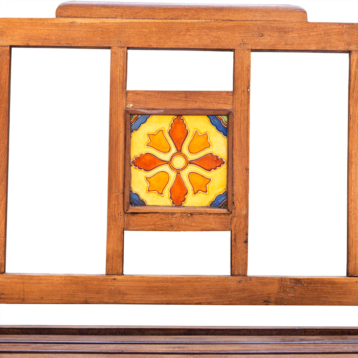 Monastery Hall Wooden Bench