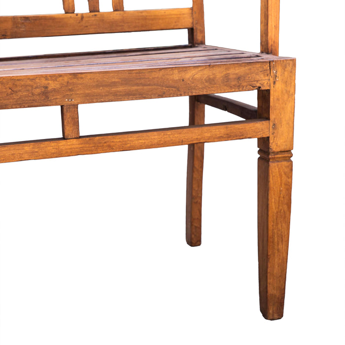 Monastery Hall Wooden Bench