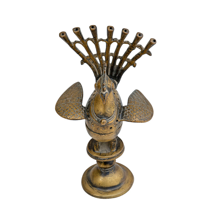 Brass Peacock Dhoop Holder