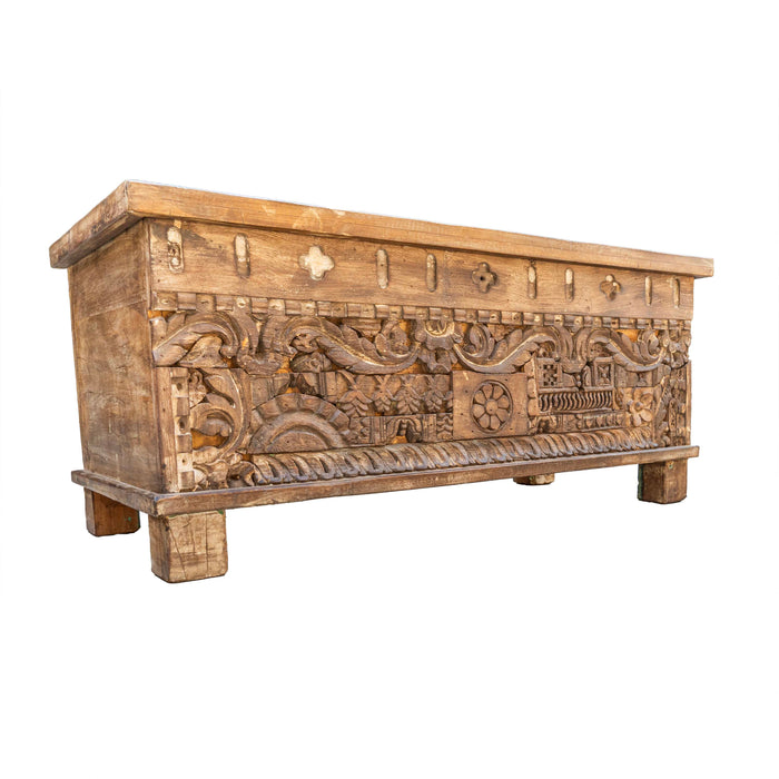 Antique Script Storage Box