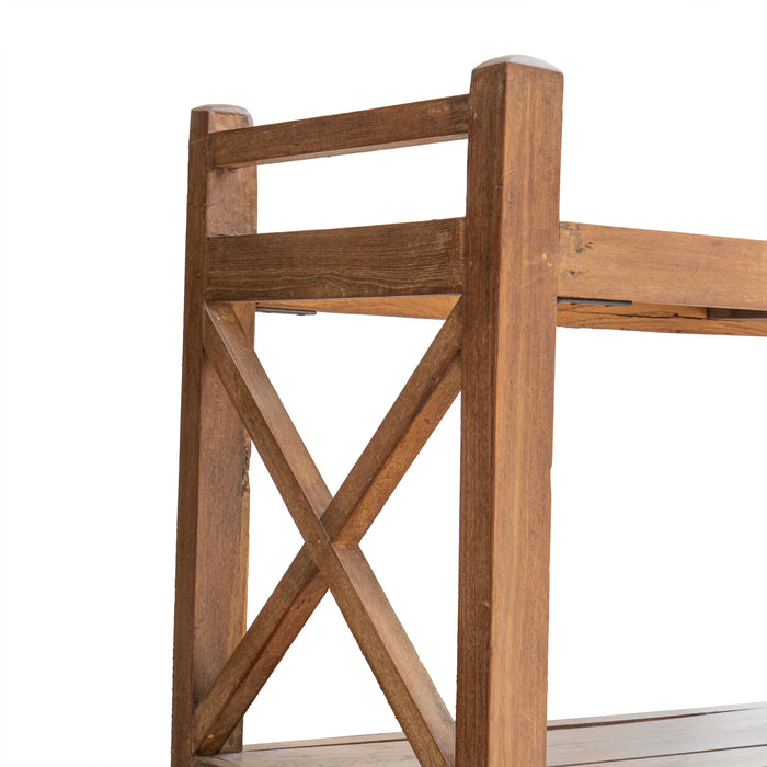 Rustic Ladder Display Rack