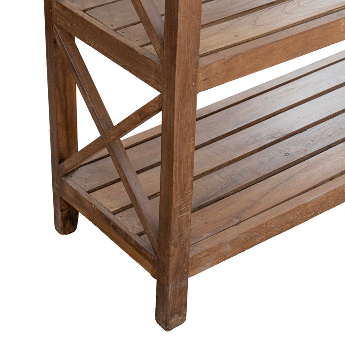 Rustic Ladder Display Rack