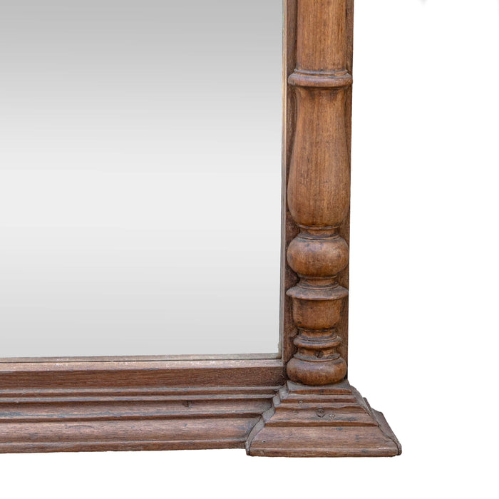 Colonial Border Wooden Mirror