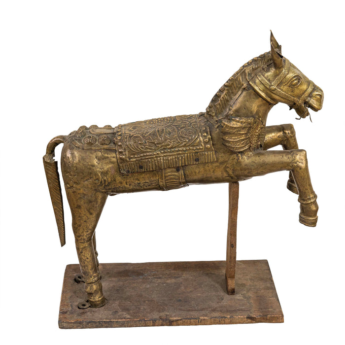 Misty Brass Horse