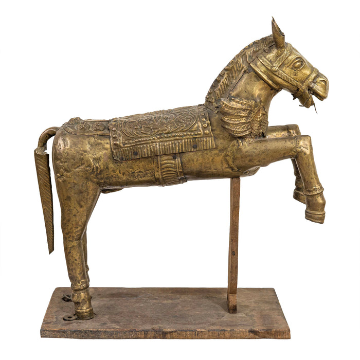 Misty Brass Horse