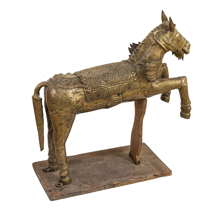 Misty Brass Horse