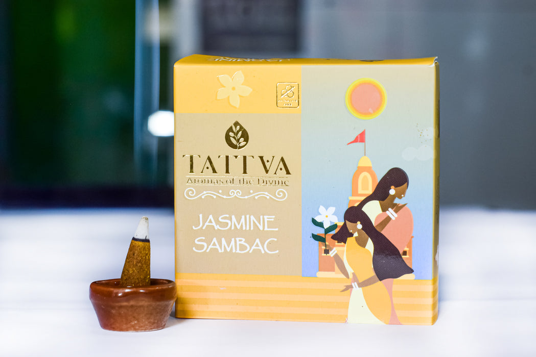 Jasmine Sambac Dhoop Cones