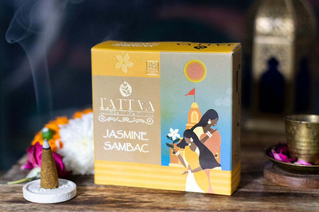 Jasmine Sambac Dhoop Cones