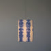 Tower Shibori Pendant Lamp (Blue Line)