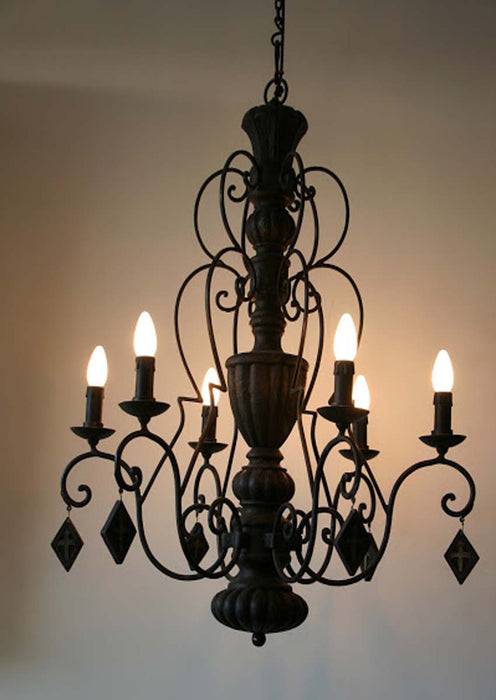 Gothic Chandelier (6 arms) LXCP