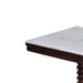 Rosewood Side Table with Marble Top ANGP