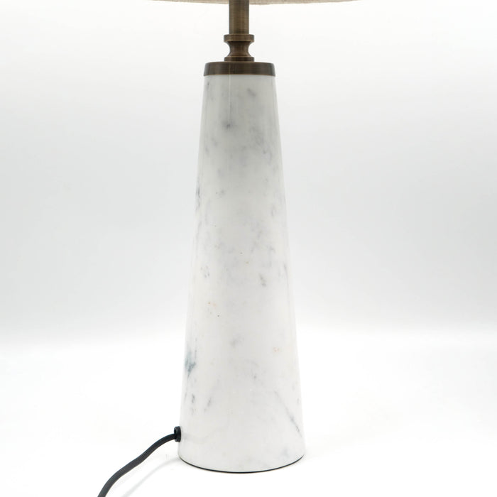 Colonical Table Lamp white Marble