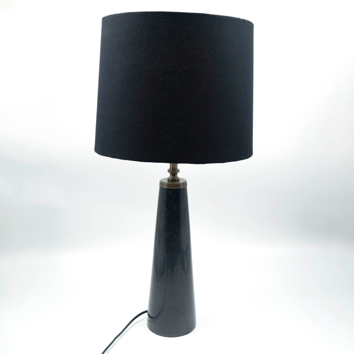 Colonical Table Lamp Black Marble