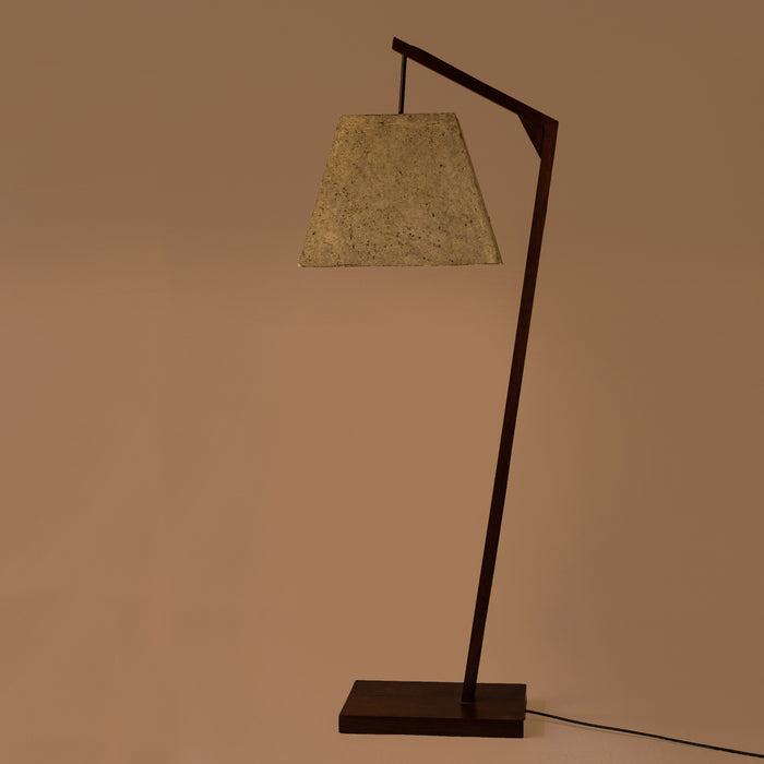 Camber Pitch Floor Lamp with Trapezium Shade