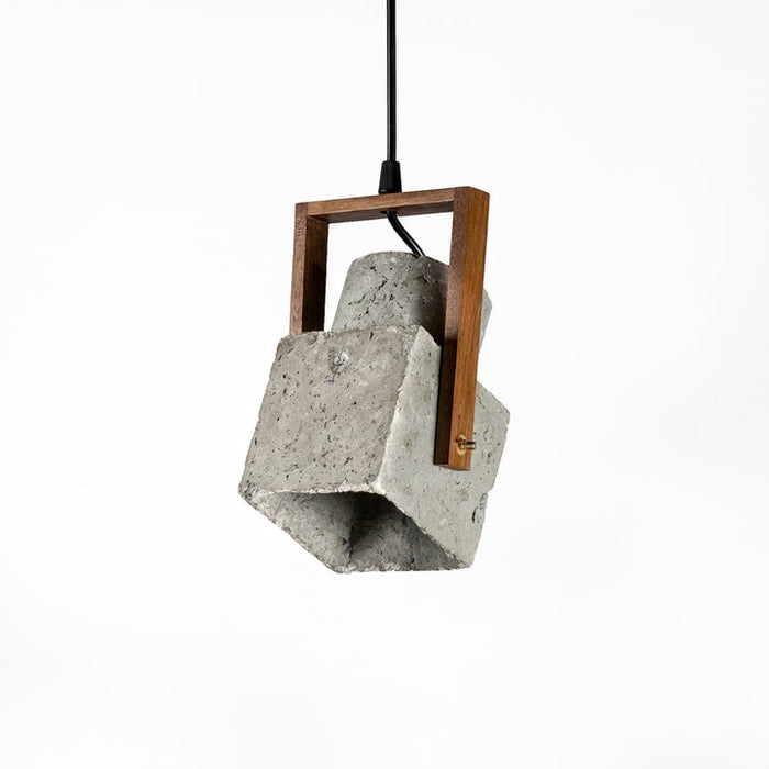 Cubiform Block Spot Pendant Lamp Oorjaa
