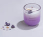 Eucalyptus Amethyst Crystal Energy Candle DDLC