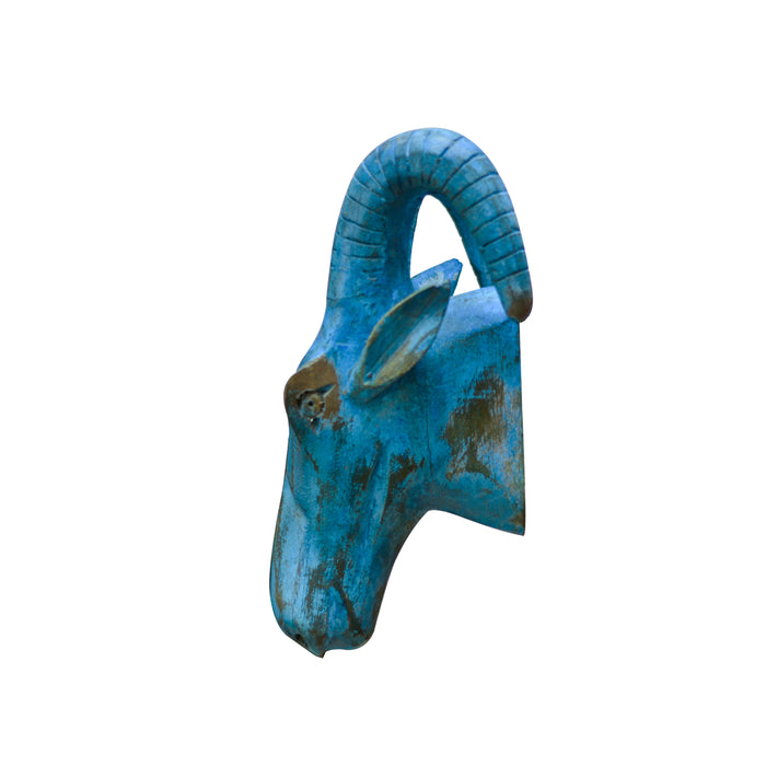 Wall mask Ram Blue Distress (Small) HAMP