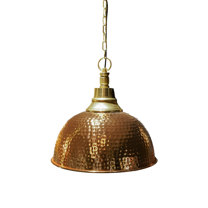 Copper Dome Pendant Light HLHP