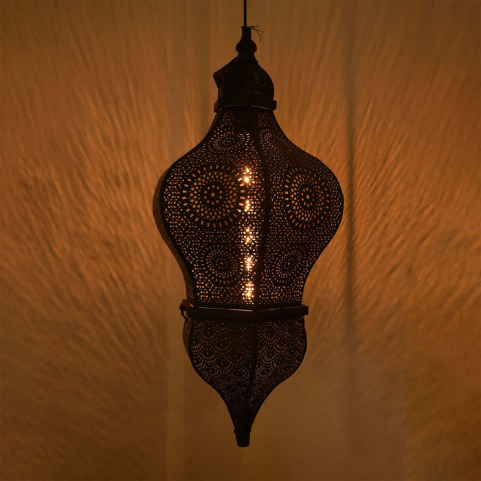 Moroccan Black Pendant Lamp