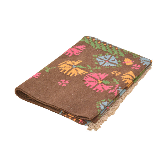 Tree of Life Multicolor Wool Rug