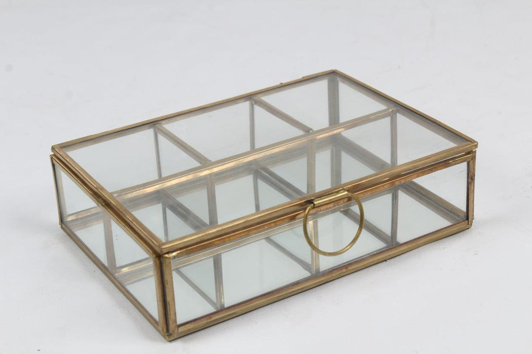 Brass Glass Box INAP