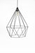 Diamond Wire Pendant Lamp (Black)