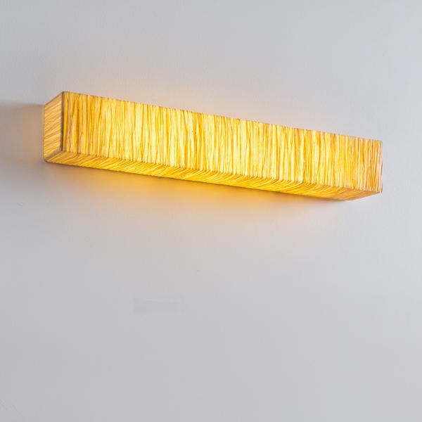 Square Tube Crushed Cover Wall Lamp