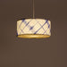 Drum Shibori Diamond Pendant Lamp