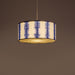 Drum Shibori Linear Pendant Lamp