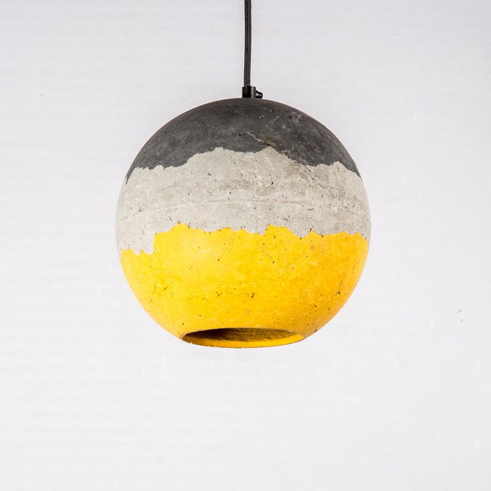 Orb Pendant Lamp (Mustard Gradation) Oorjaa
