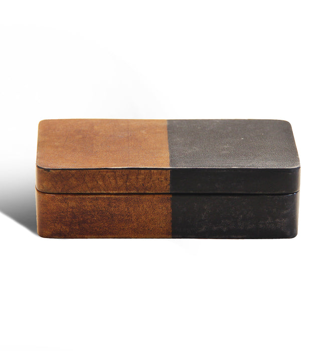 Portside Café: Leather box (with flush lid) KHPC
