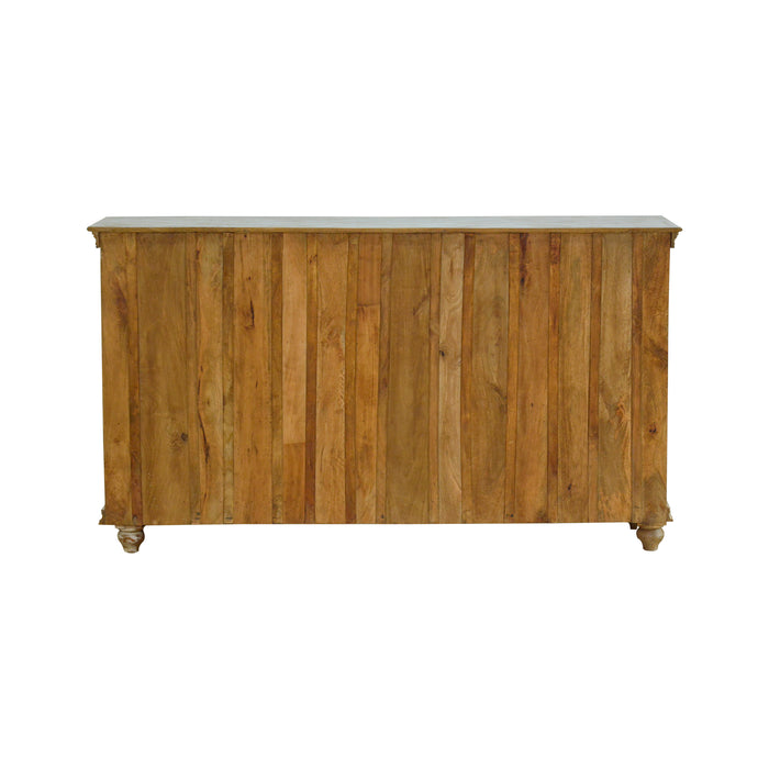 Buffet Side board with Four Glass Door