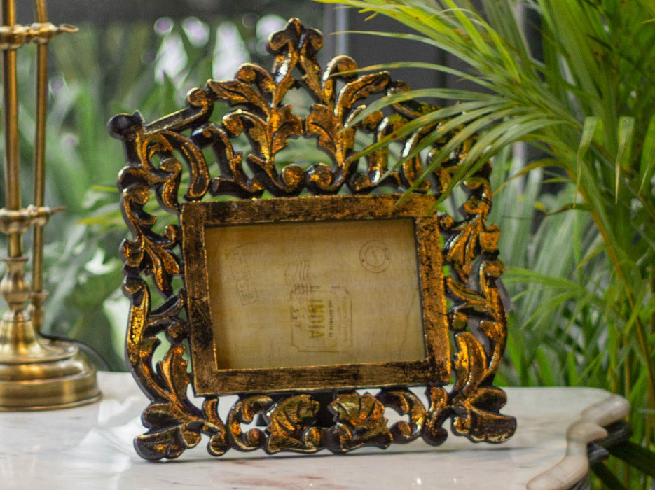 Ornate Carved Photo Frame