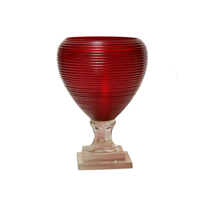 Glass Vase Red Wine