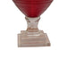 Glass Vase Red Wine KVHC